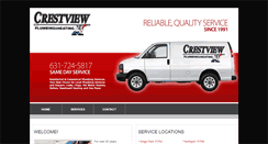 Desktop Screenshot of crestviewplumbing.com